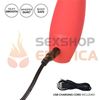 Masajeador red hot spark con 10 velocidades y carga USB